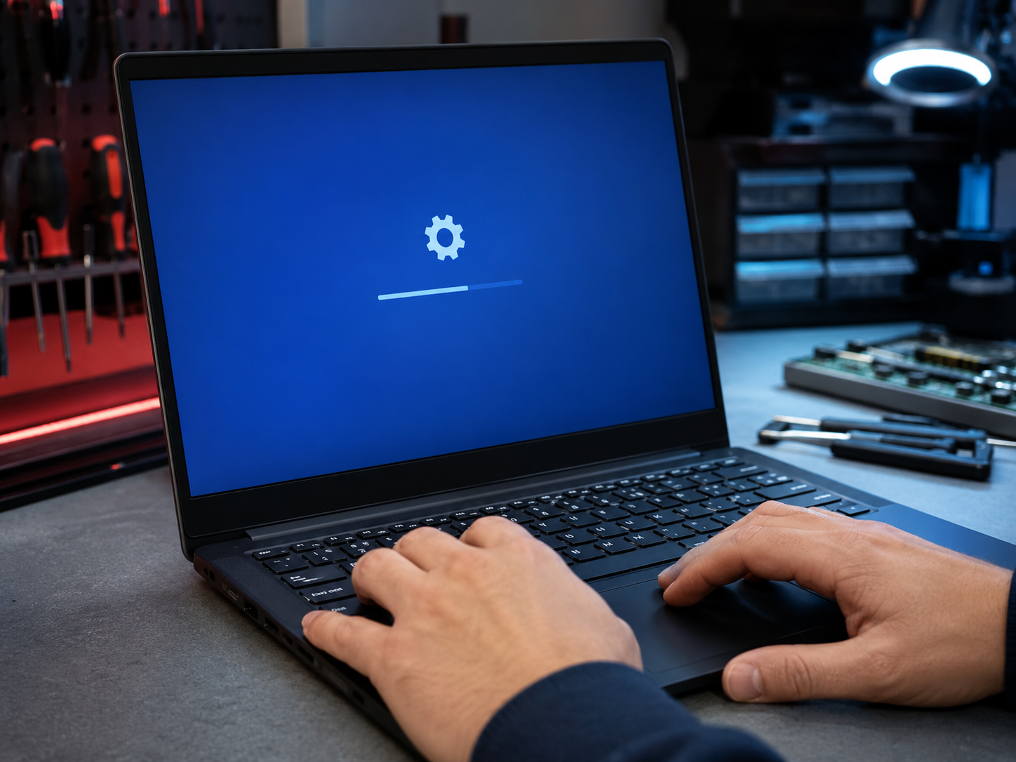 Cài Windows và phần mềm cho laptop